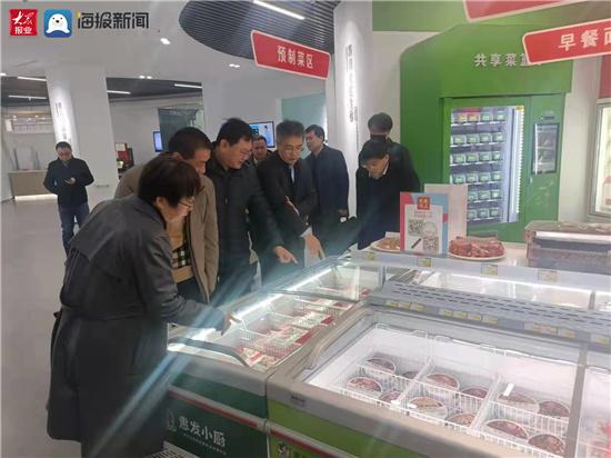 中國(guó)電商委與美團(tuán)優(yōu)選來(lái)諸城市考察洽談